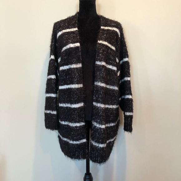 Calvin Klein plus size fuzzy cardigan